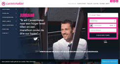 Desktop Screenshot of careermaker.nl