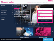 Tablet Screenshot of careermaker.nl
